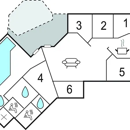 בית נופש Strandblick 13 - Dorf 1 ליבק